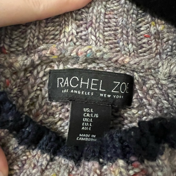 Wool mockneck sweater - Picture 2 of 2